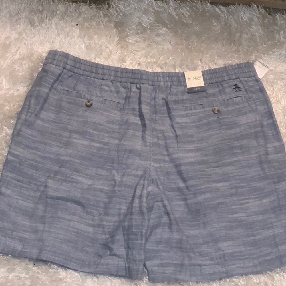 Penguins Original Dark Sapphire Slim Fit Shorts